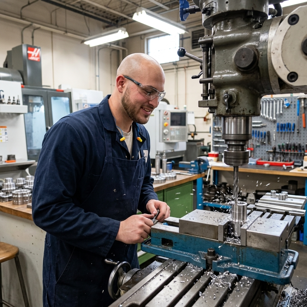 Un artisan usineur à votre service